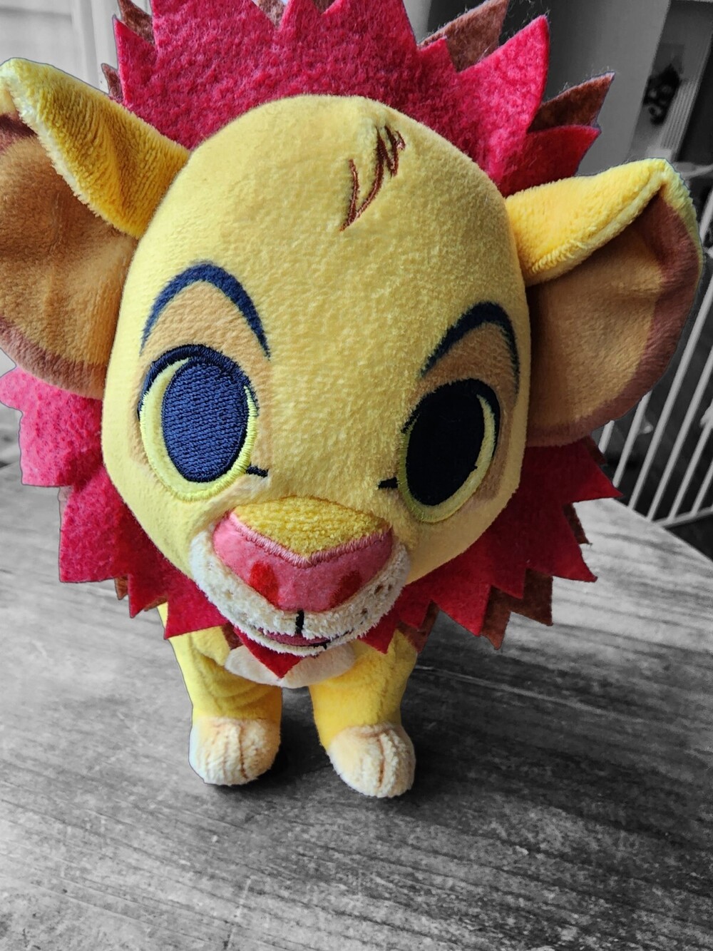 Disney Funko Lion King Simba Plush 8” EUC Baby Simba